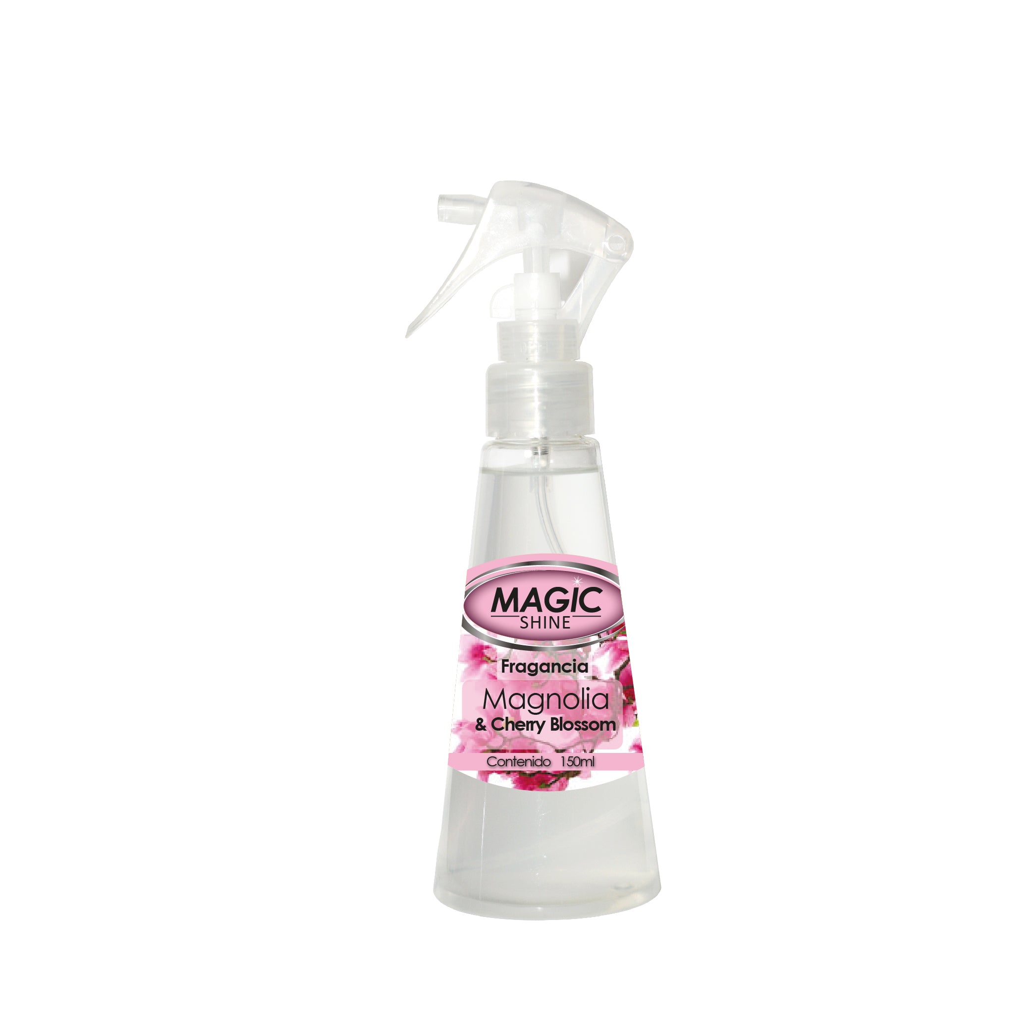 Aromatizante en Spray para Auto y Hogar MagicShine 160 ml — envase de frente sobre fondo blanco