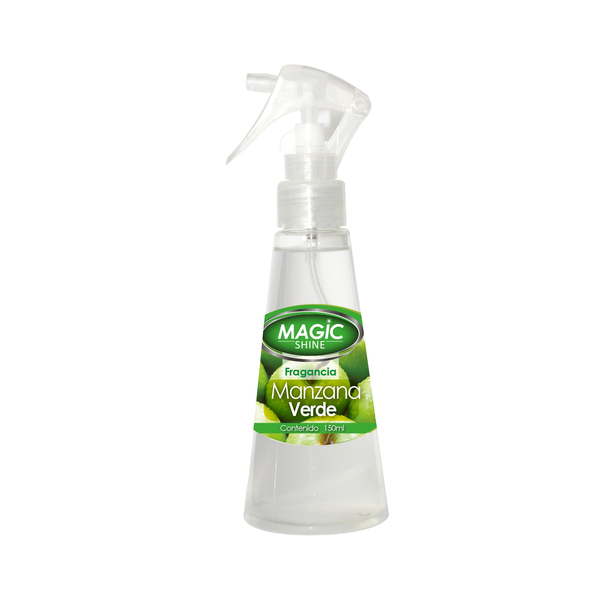 Aromatizante en Spray para Auto y Hogar MagicShine 160 ml — envase de frente sobre fondo blanco