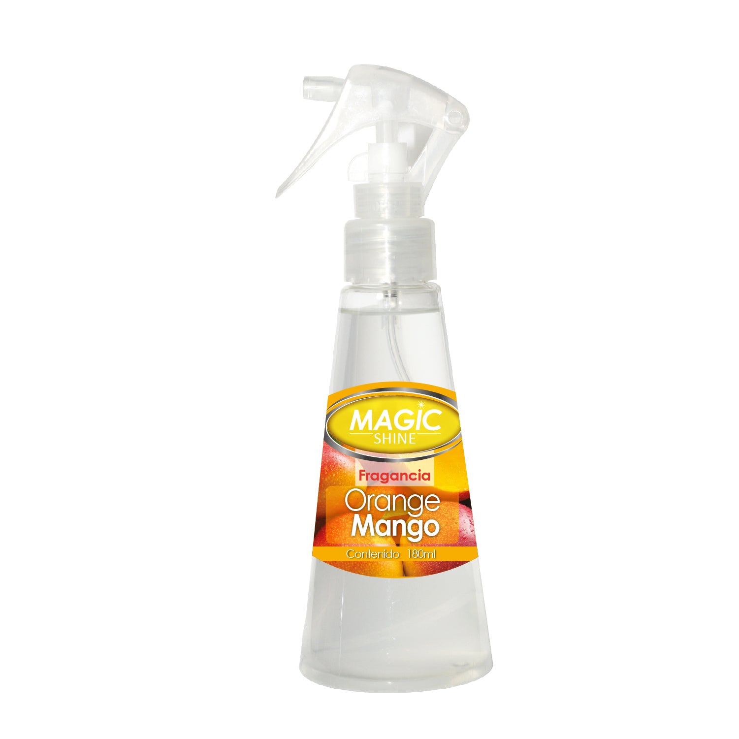 Aromatizante en Spray para Auto y Hogar MagicShine 160 ml — envase de frente sobre fondo blanco