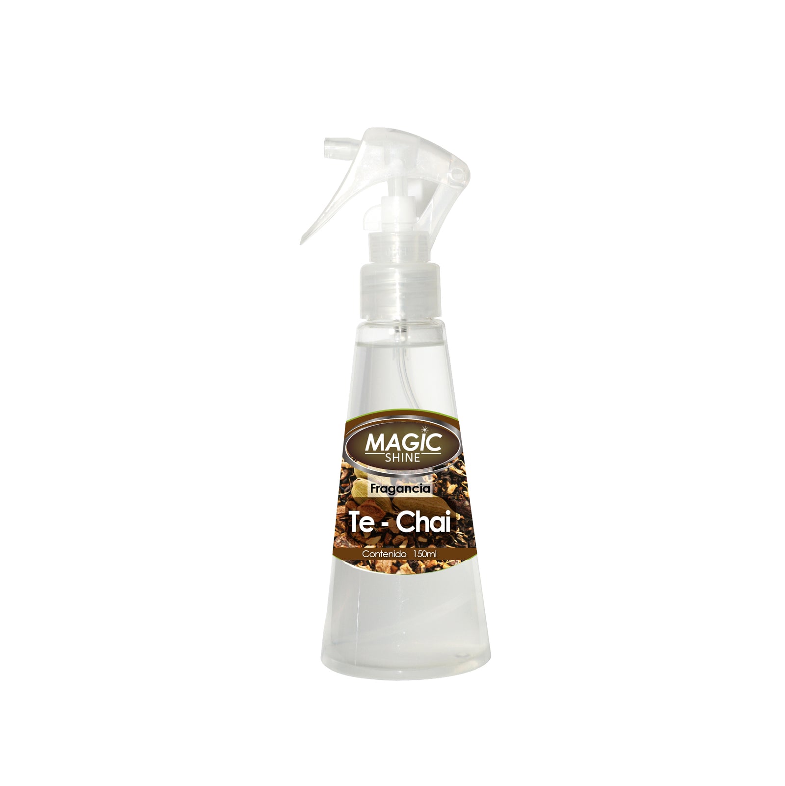 Aromatizante en Spray para Auto y Hogar MagicShine 160 ml — envase de frente sobre fondo blanco