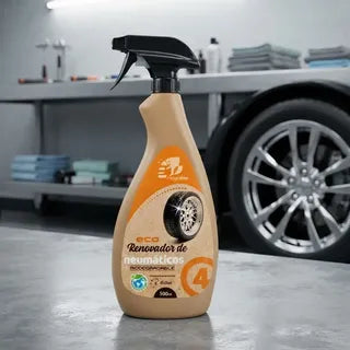 Renovador de Neumáticos y Gomas para Auto 500 ml — MagicShine