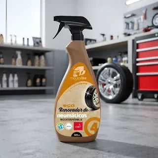 Renovador de Neumáticos y Gomas para Auto 500 ml — MagicShine