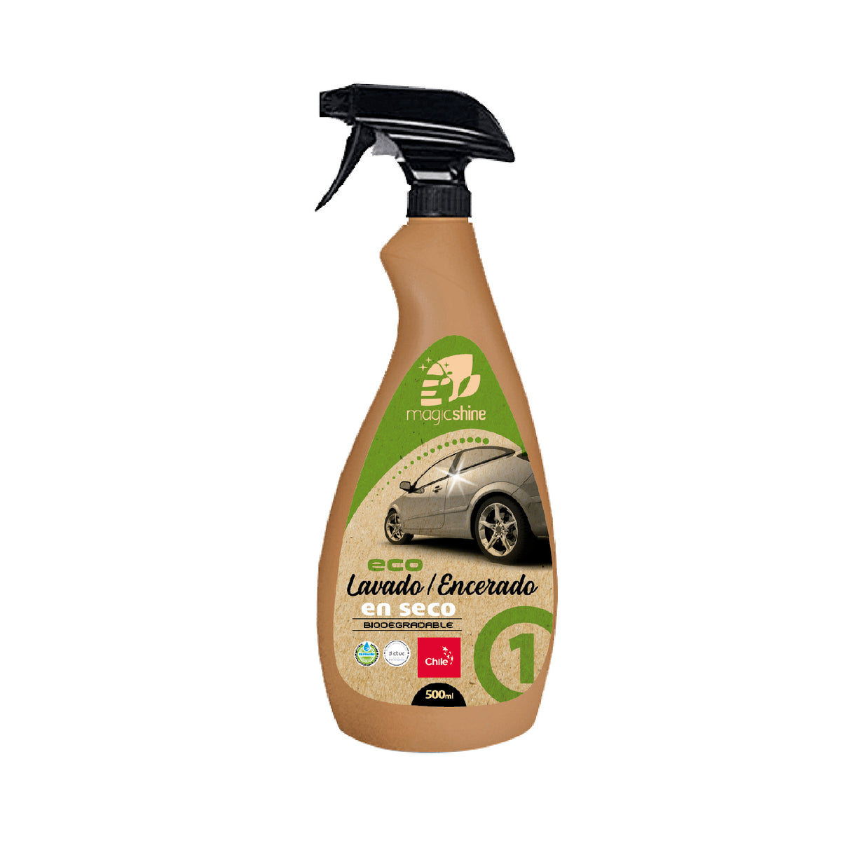 Lavado en Seco para Auto 500 ml Lava y Encera en un Paso — MagicShine