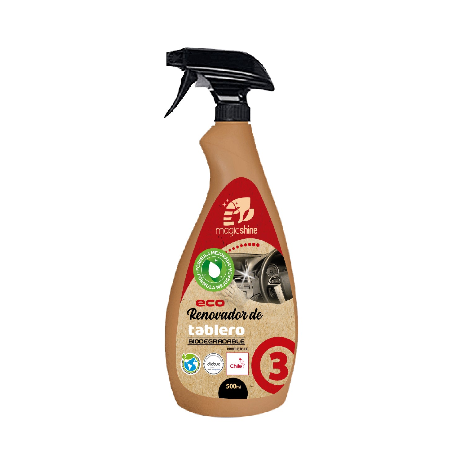 Revitalizador de Tablero de Auto MagicShine 500 ml
