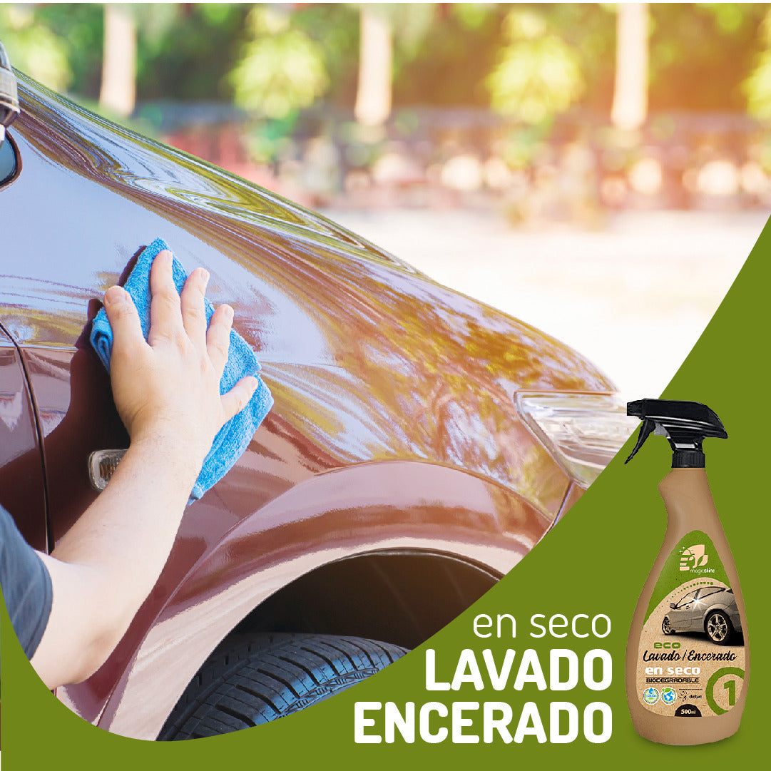 Lavado en Seco para Auto 500 ml Lava y Encera en un Paso — MagicShine