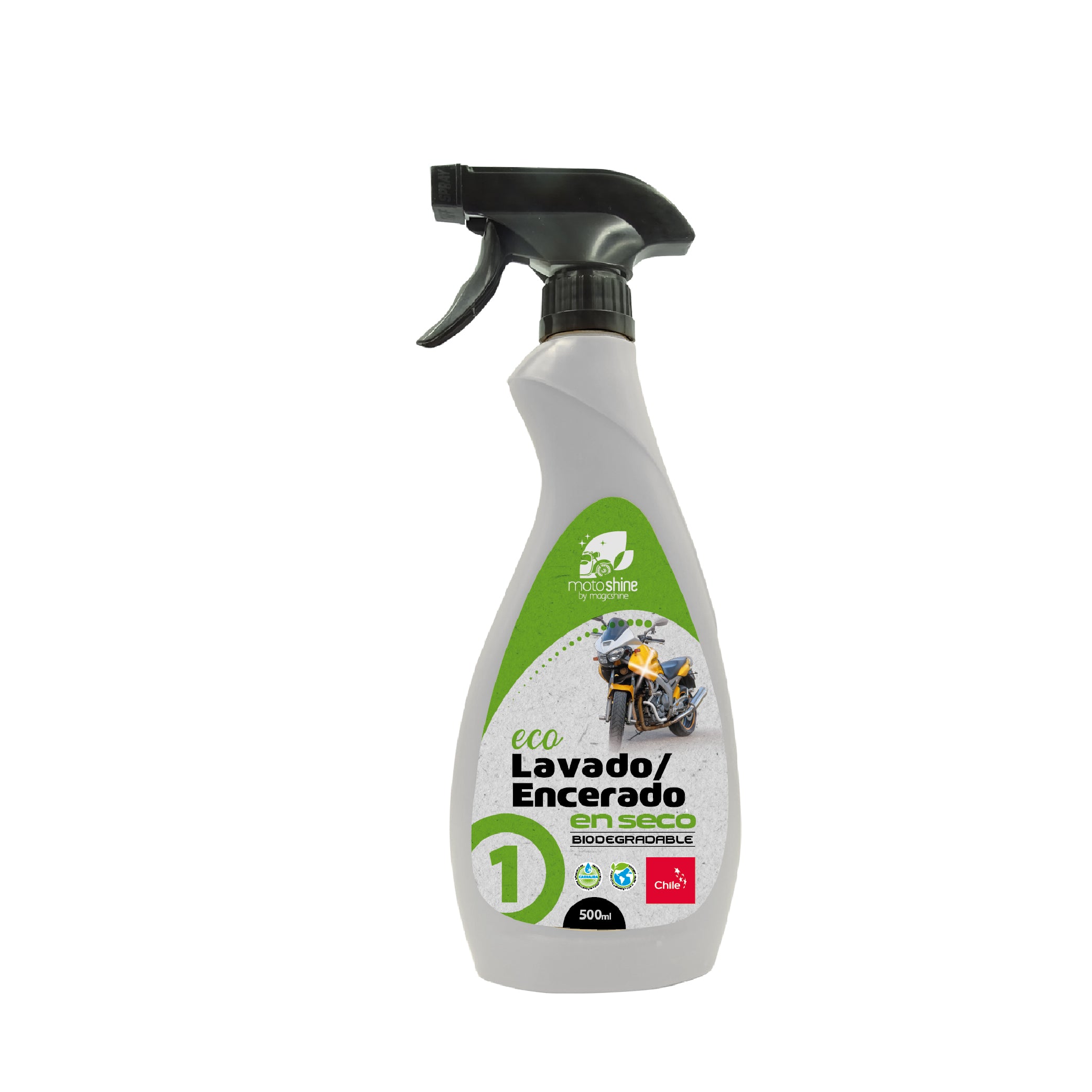 Lavado en Seco para Moto 500 ml con Cera Carnauba — MagicShine