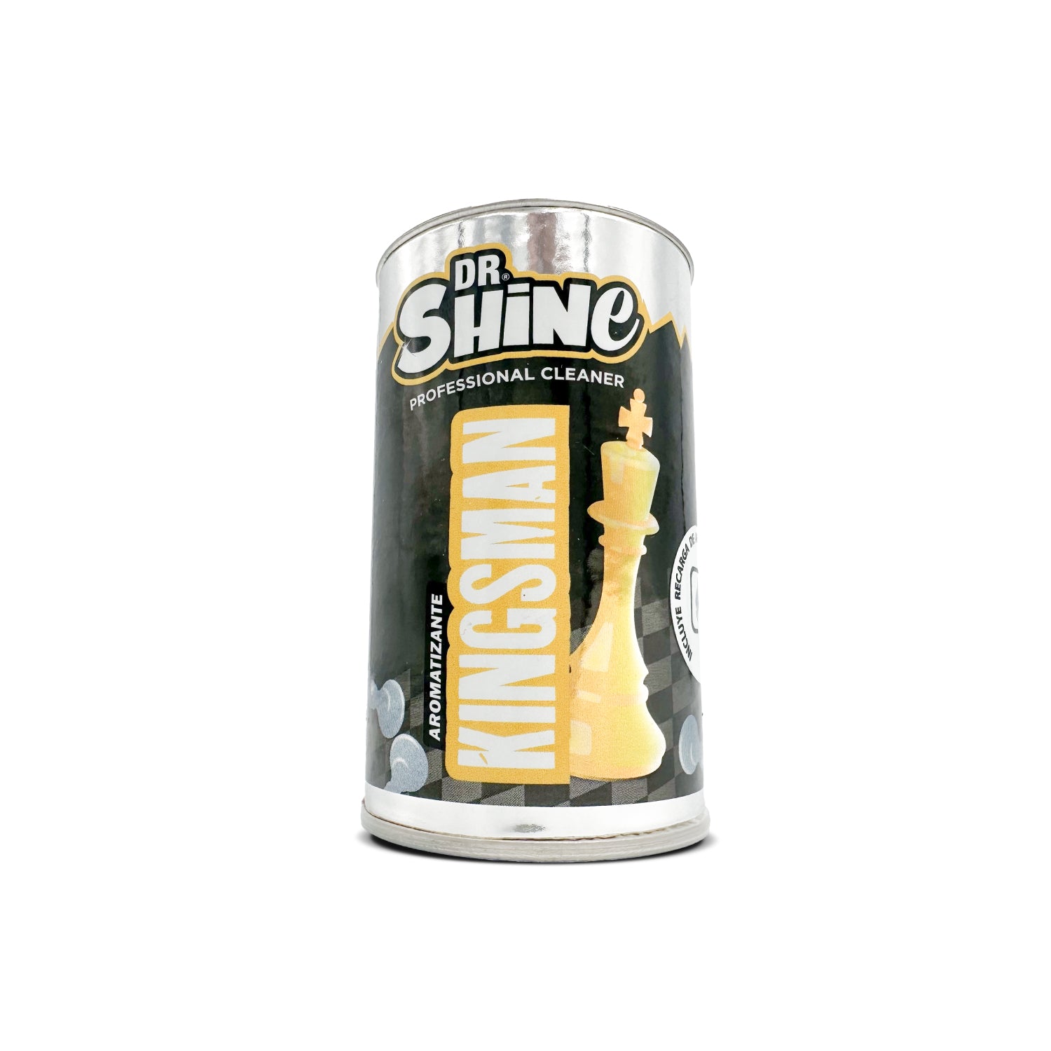 Aromatizante Colgante para Auto Dr.Shine 8 ml — envase de frente sobre fondo blanco