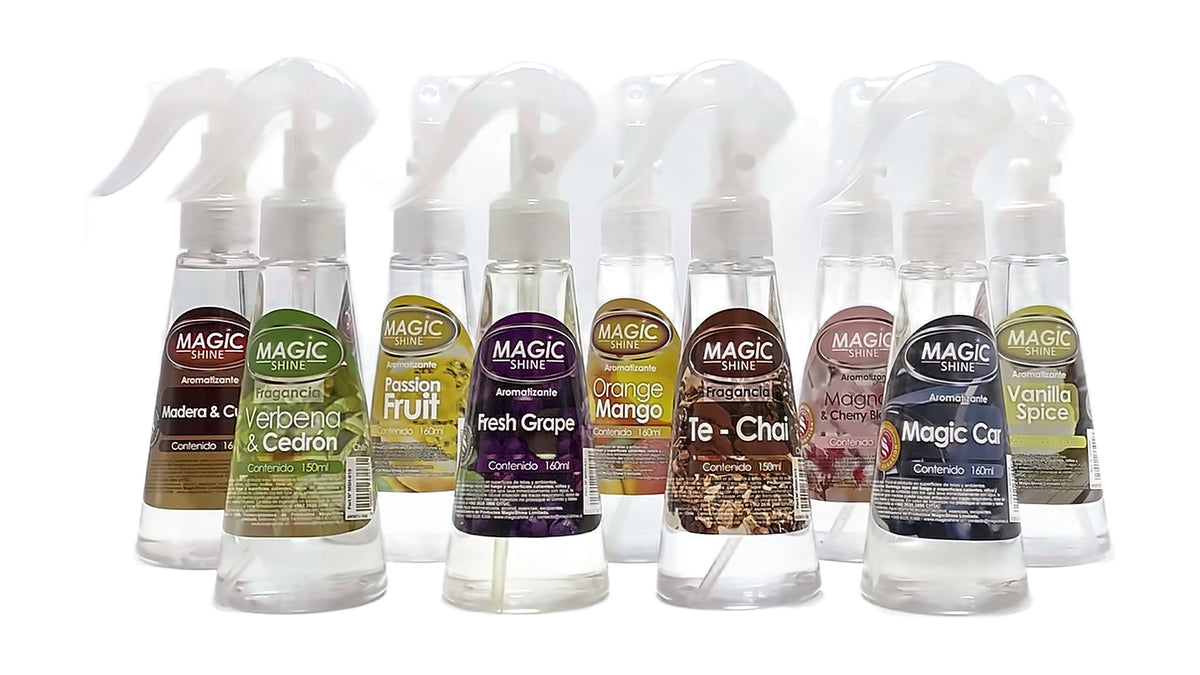 Aromatizante para Auto y Hogar MagicShine Spray 160 ml
