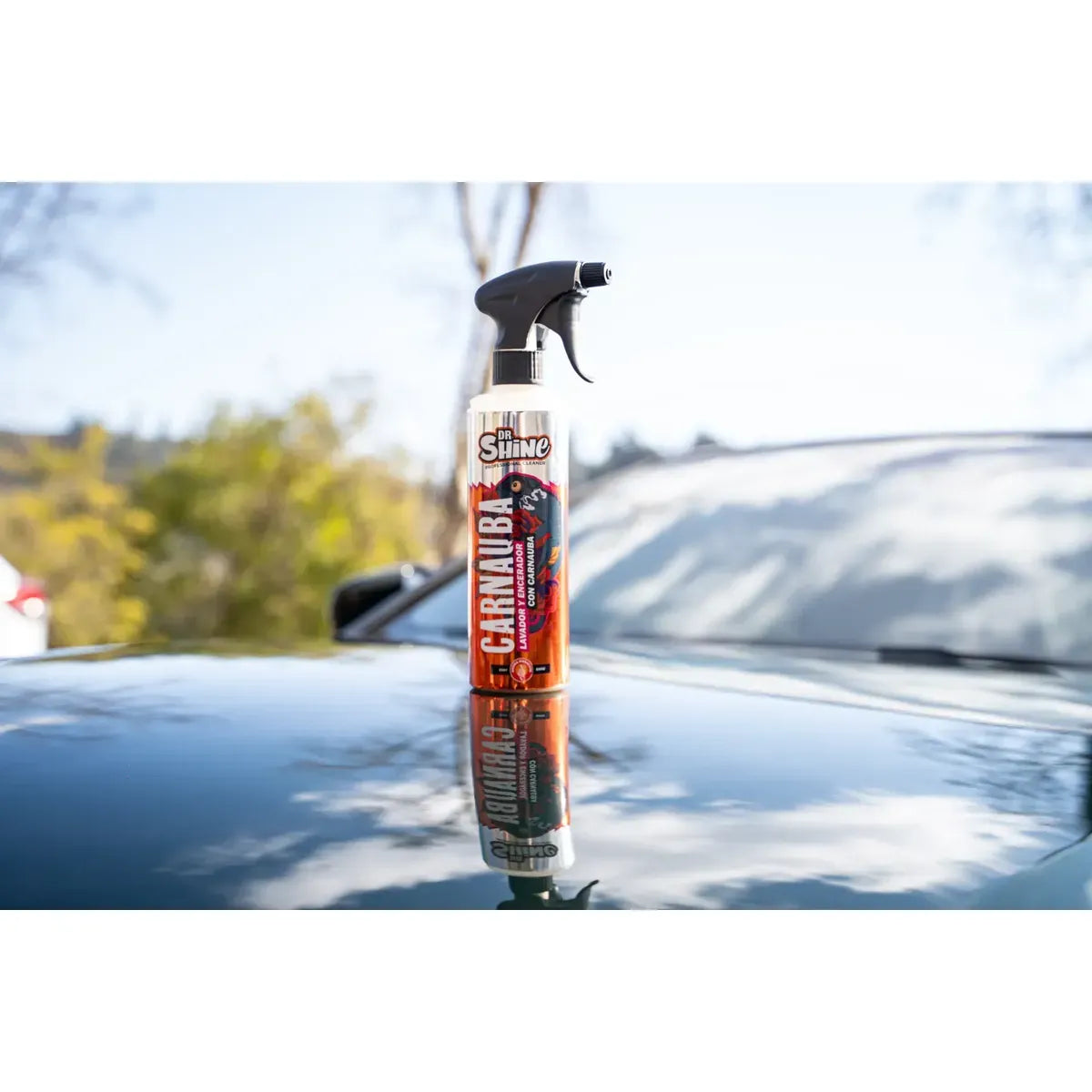 Lavado en Seco para Auto 500 ml con Cera Carnauba — Dr.Shine