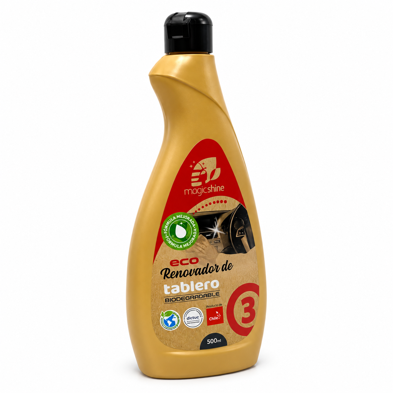 Limpiador y Revitalizador de Tablero de Auto 500 ml — MagicShine