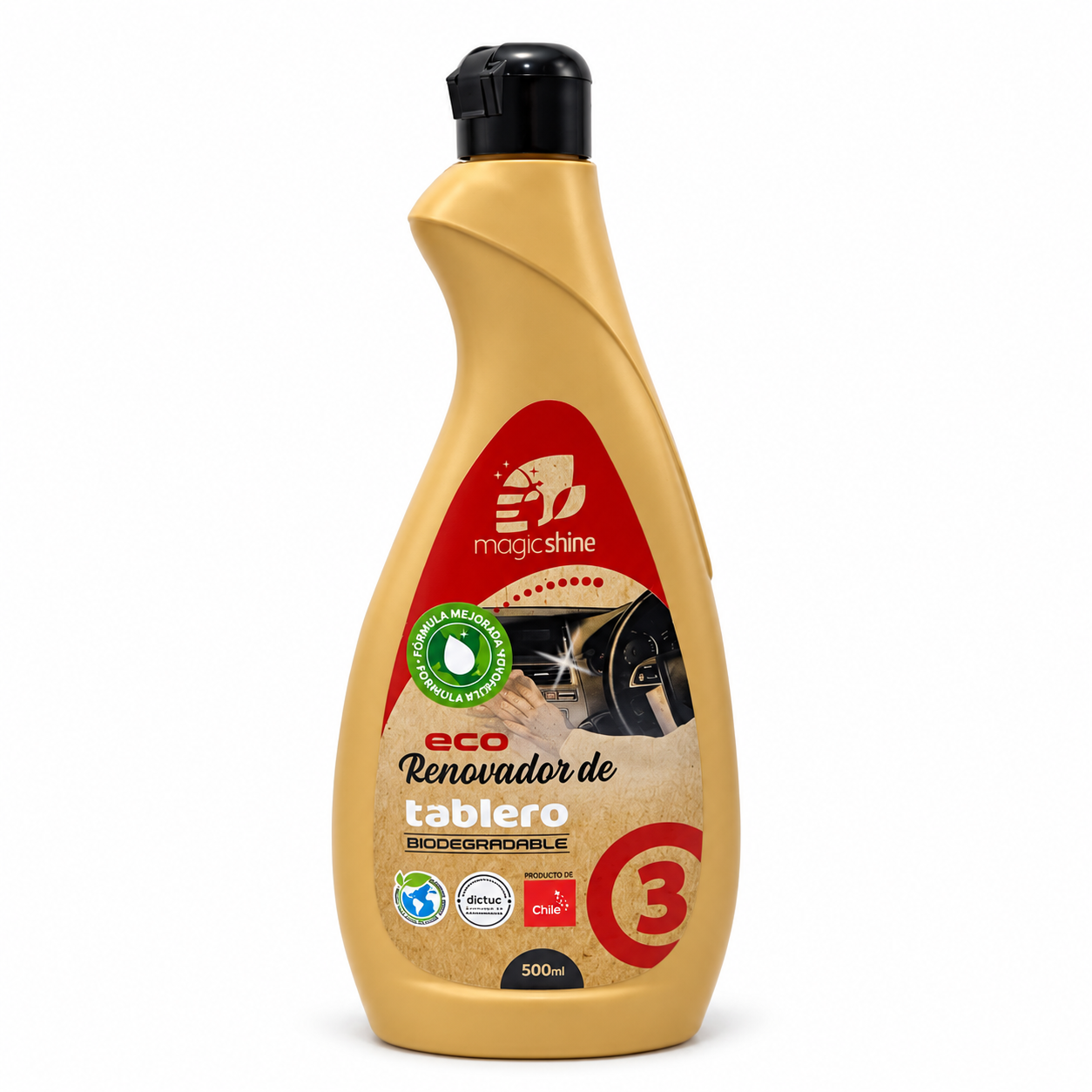 Limpiador y Revitalizador de Tablero de Auto 500 ml — MagicShine