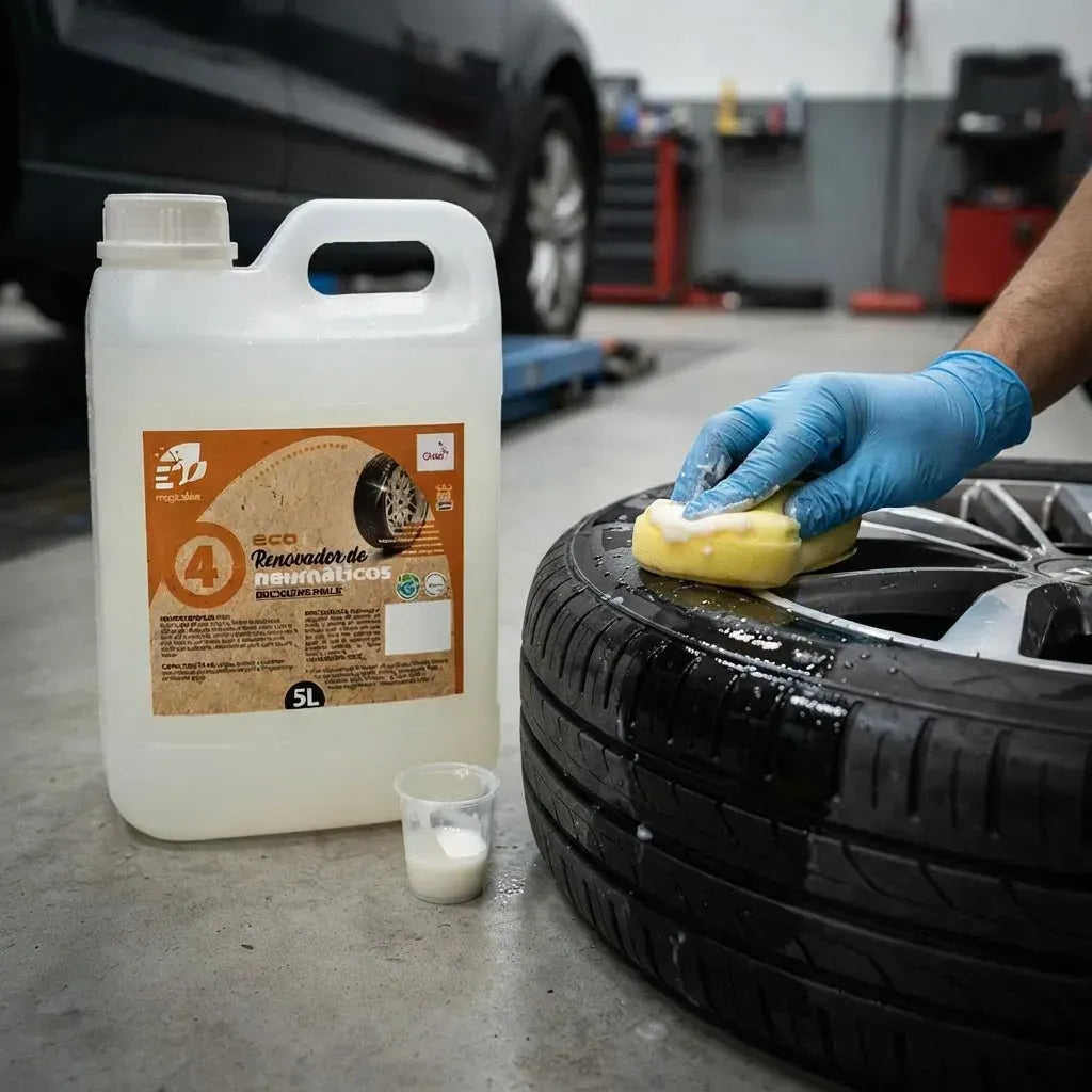 Renovador de Neumáticos para Auto 5 L Formato Carwash — MagicShine