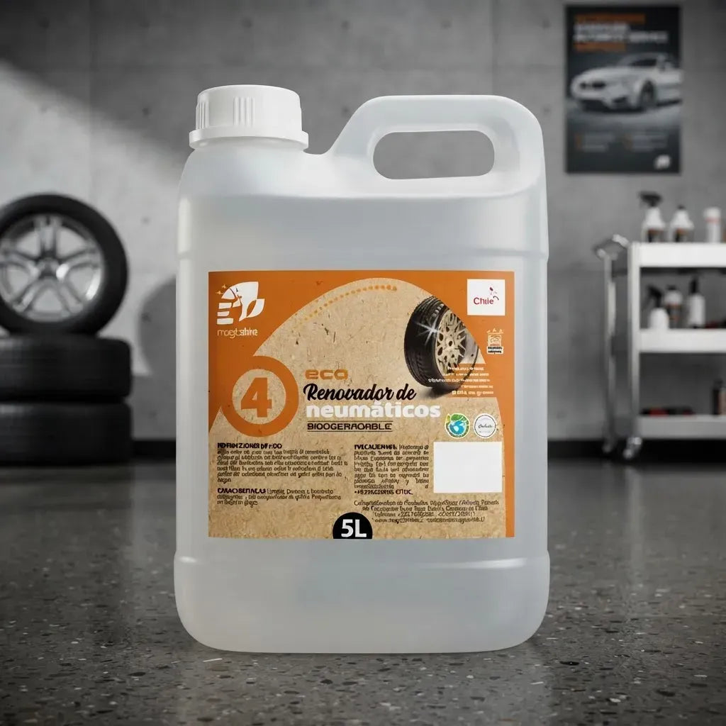 Renovador de Neumáticos para Auto 5 L Formato Carwash — MagicShine