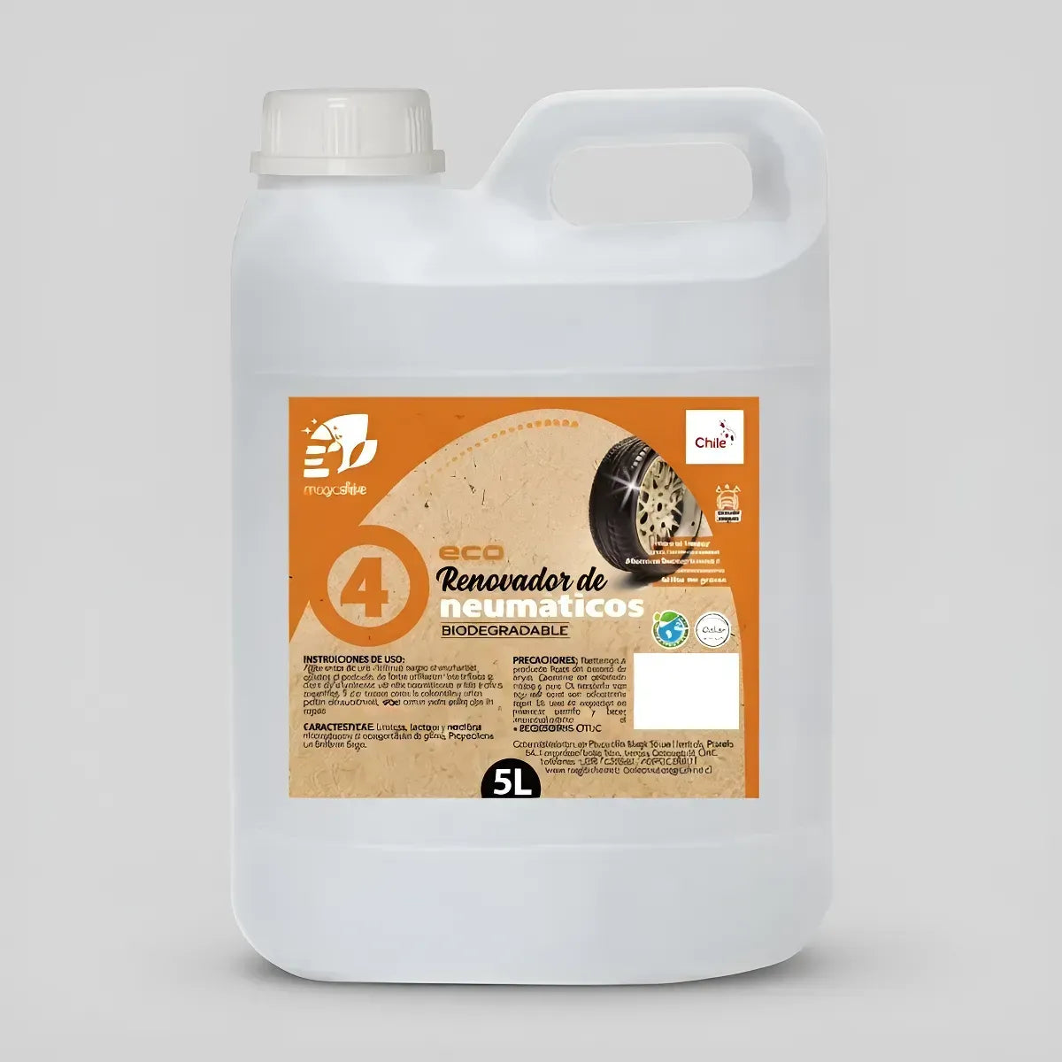 Renovador de Neumáticos para Auto 5 L Formato Carwash — MagicShine