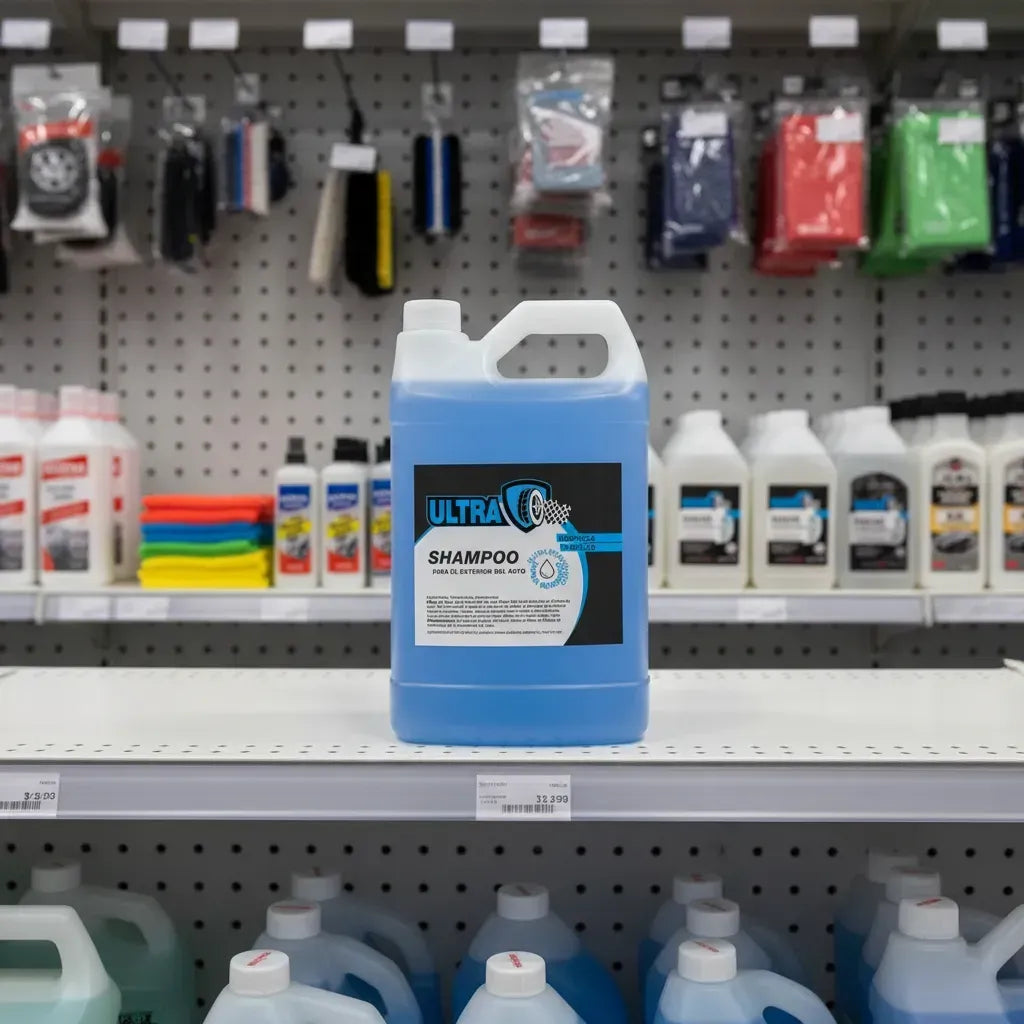 Shampoo para Auto pH Neutro 3,8 L Galón Uso Profesional — Ultra