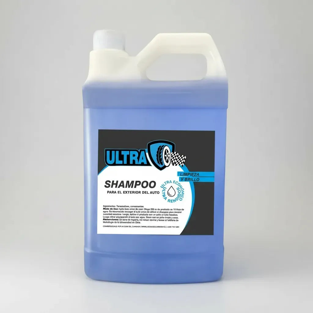 Shampoo para Auto pH Neutro 3,8 L Galón Uso Profesional — Ultra