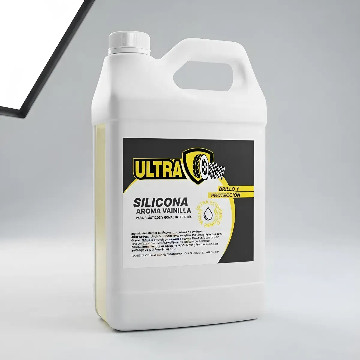 Silicona con Aroma para Auto 3,8 L Galón Brillo y Fragancia — Ultra