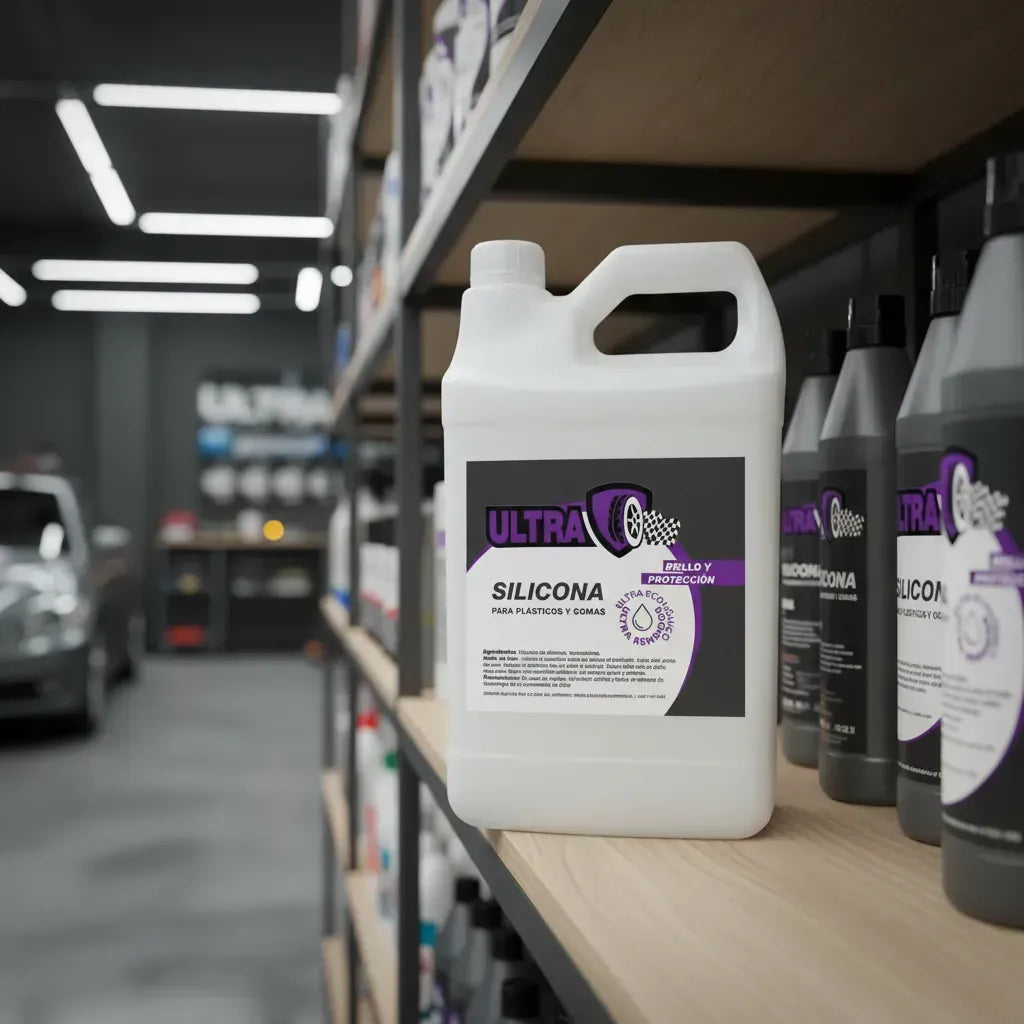 Silicona para Auto y Tablero 3,8 L Galón Satinado — Ultra