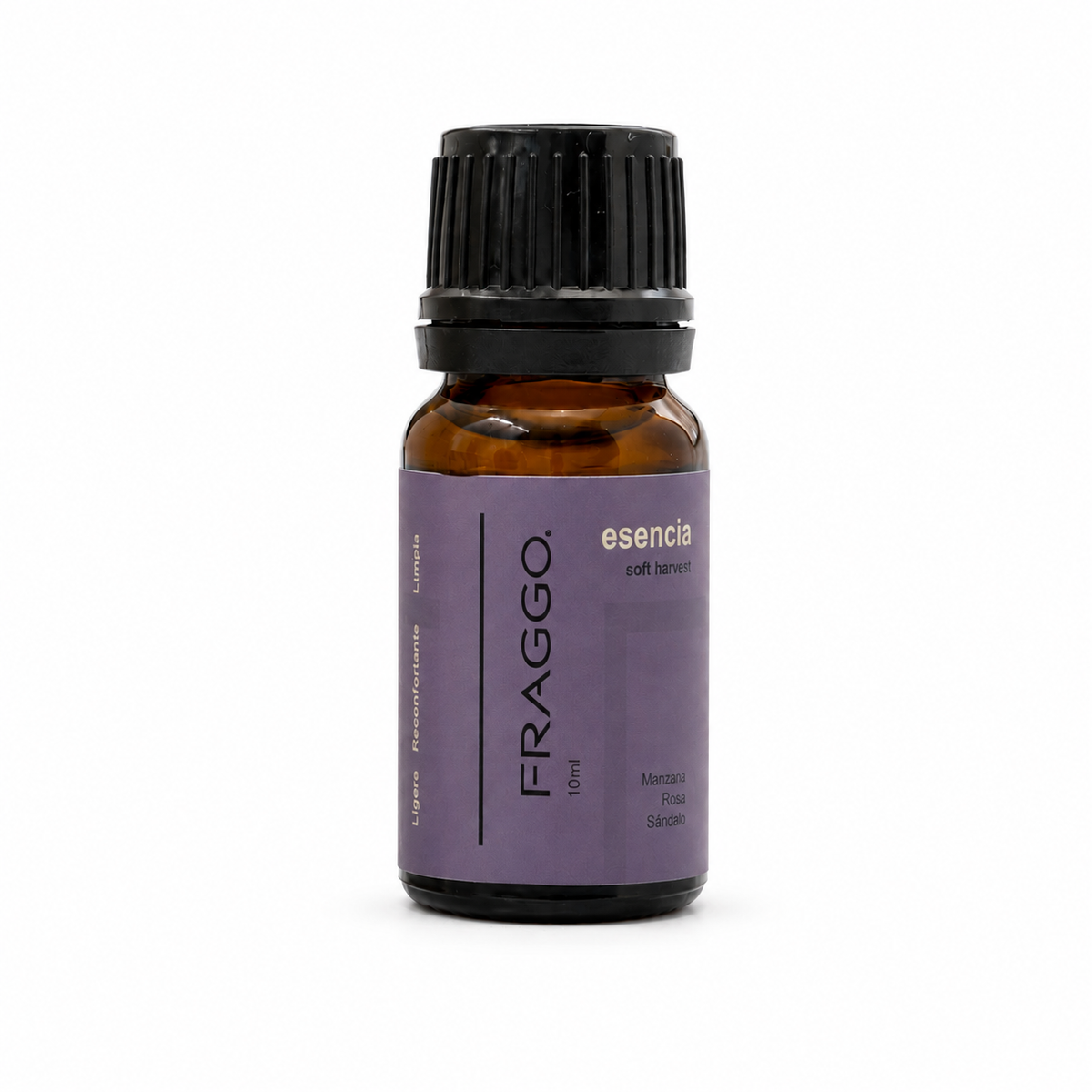 Recargas de Esencias Fraggo 10 ml para difusor de auto — etiqueta con el aroma y el contenido legibles